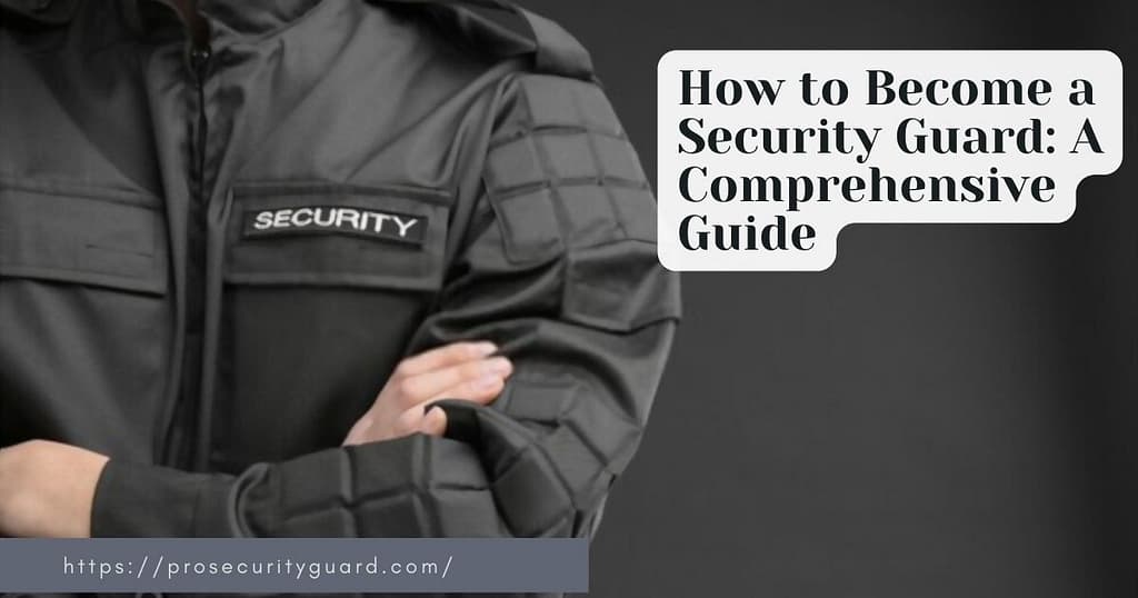 How to become security guards in california